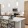 kitchen with light wood cabinets and island