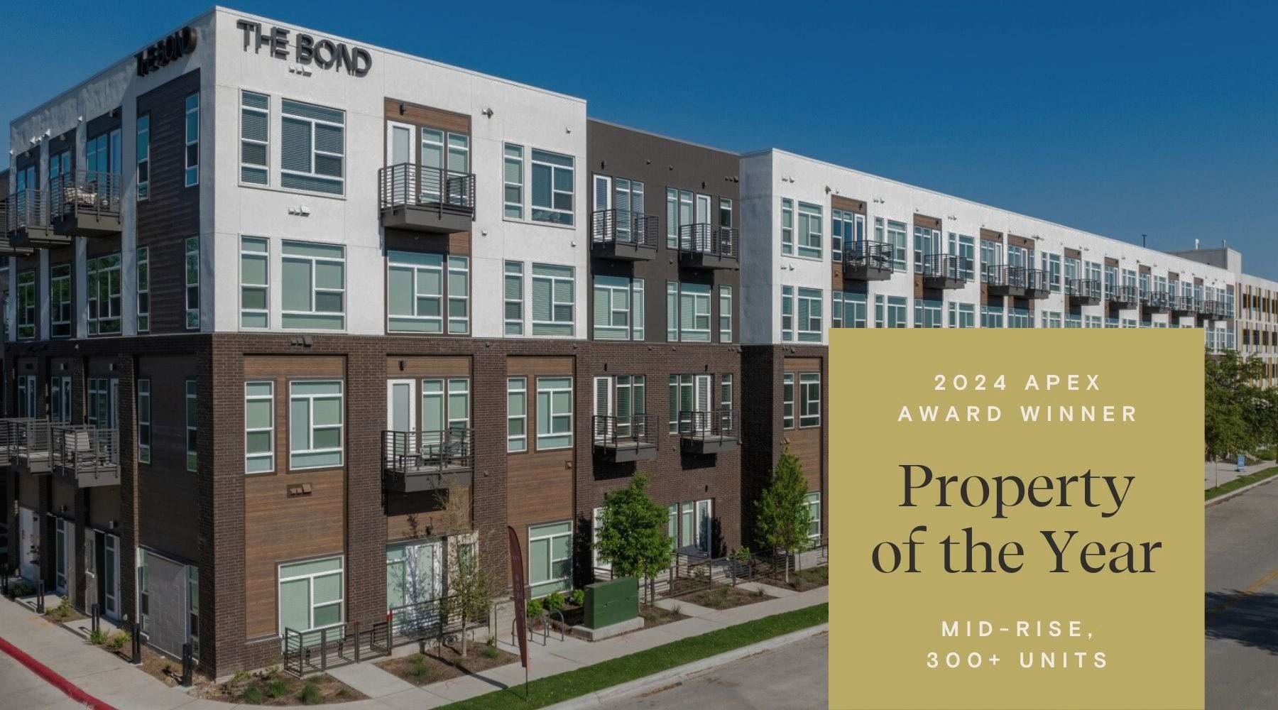 The Bond - 2024 Apex Award Winner - Property of the Year The Bond - 2024 Apex Award Winner - Property of the Year